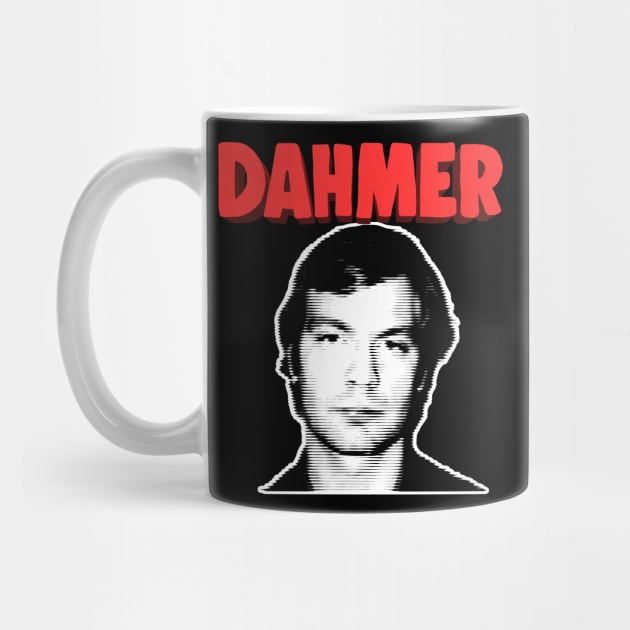 Jeffrey Dahmer #4 ∆∆∆ Retro Graphic Design Artwork by DankFutura